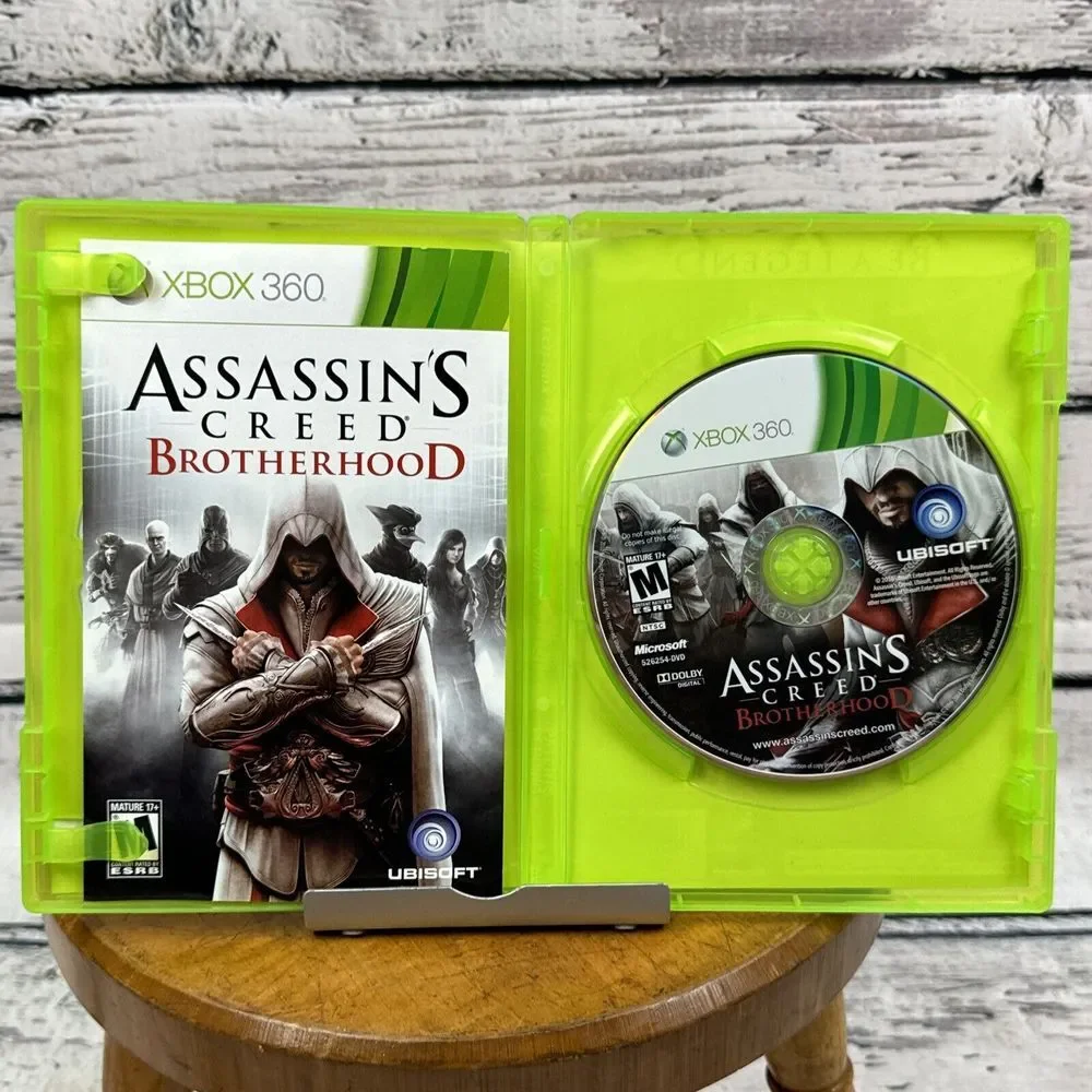 Assassin's Creed: Brotherhood [2010] Xbox 360 Video Game Mature Ubisoft Action‎
